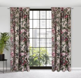 Vorhang GLORY ZI rosa 140x270 Kräuselband SZEL