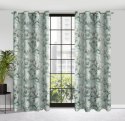 Vorhang GRACJA minze creme 140x250 Ösen