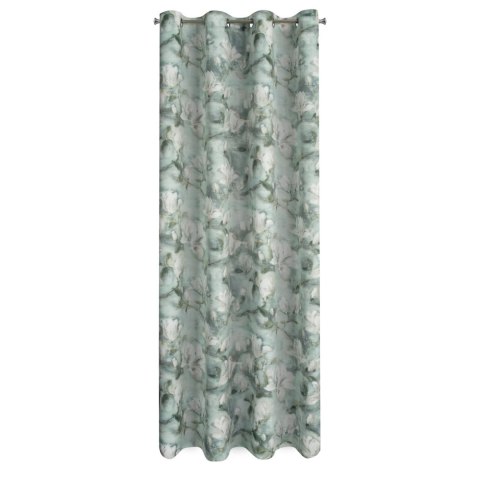 Vorhang GRACJA minze creme 140x250 Ösen