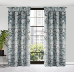 Vorhang GRACJA stahl creme 140x270 Kräuselband