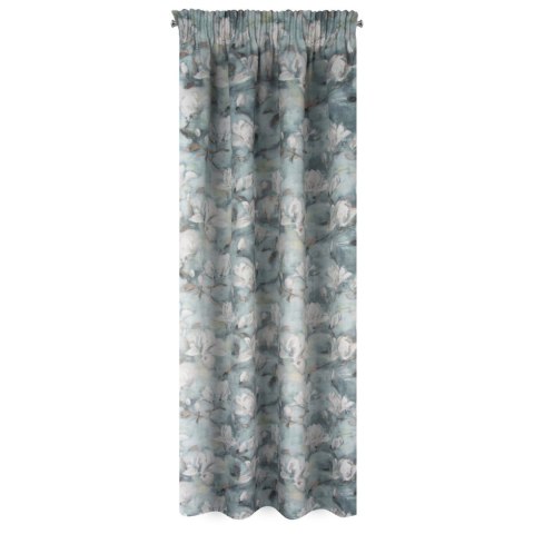 Vorhang GRACJA stahl creme 140x270 Kräuselband