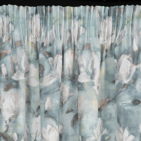 Vorhang GRACJA stahl creme 140x270 Kräuselband