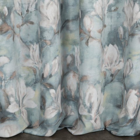 Vorhang GRACJA stahl creme 140x270 Kräuselband