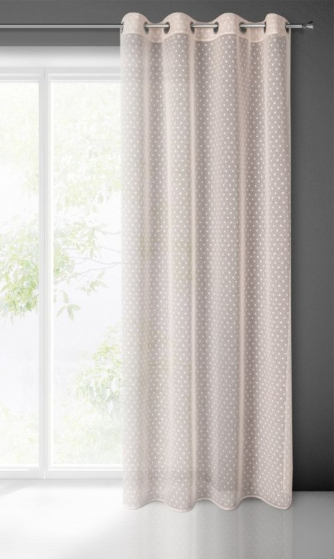 Vorhang HANIA rosa 140x250 Ösen