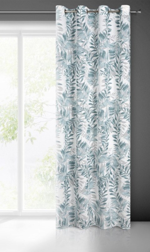 Vorhang HARIET N blau 140x250 Ösen