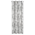 Vorhang HARIET N stahl 140x250 Ösen