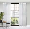 Vorhang CINDY weiß 140x250 Ösen