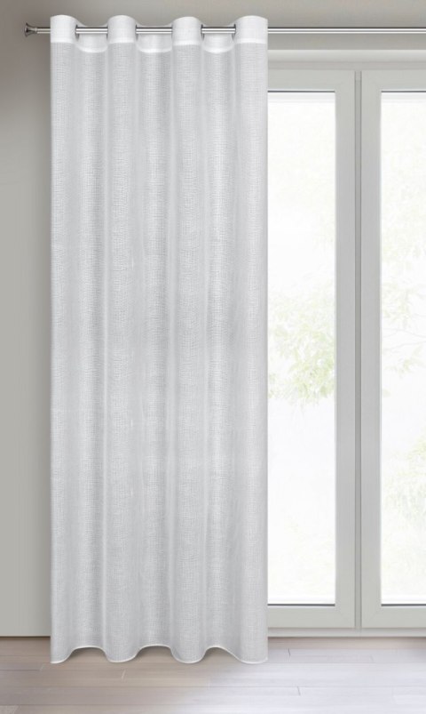 Vorhang CINDY weiß 140x250 Ösen