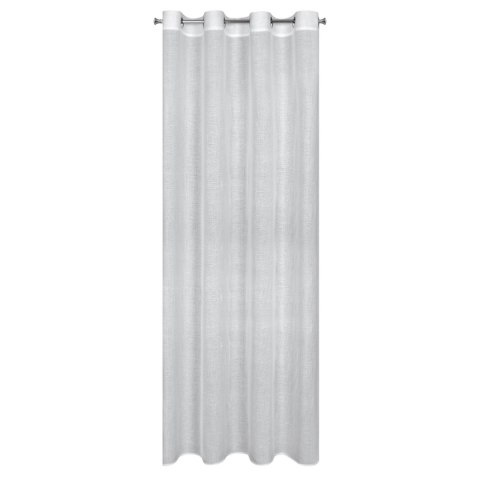 Vorhang CINDY weiß 140x250 Ösen