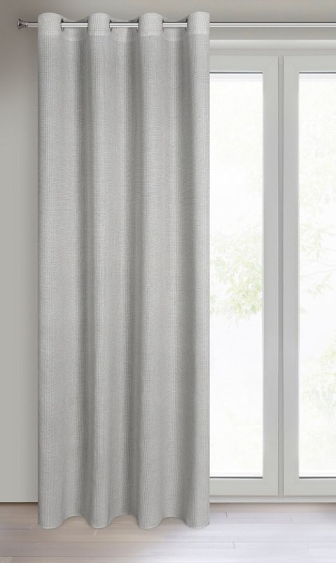 Vorhang CINDY silber 140x250 Ösen