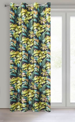 Vorhang LIVY schwarz Z 140x250 Ösen