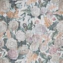 Vorhang IRMA grün beige 140x270 Kräuselband SZEL