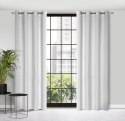 Vorhang ISLA weiß 140x250 Ösen