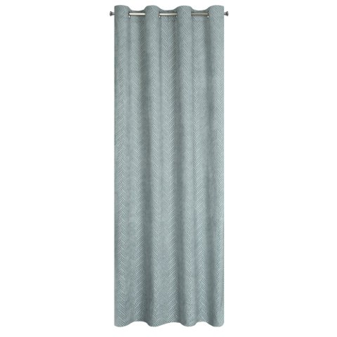 Vorhang ISLA stahl 140x250 Ösen