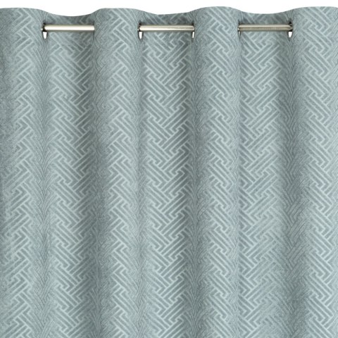 Vorhang ISLA stahl 140x250 Ösen