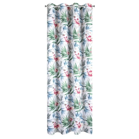 Vorhang JANETE weiß CZE 140x250 Ösen
