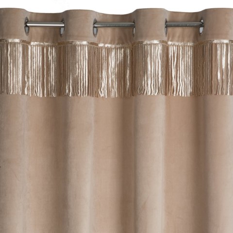 Vorhang JASPER beige SZ 140x250 Ösen