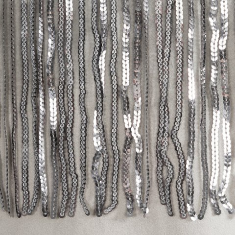 Vorhang JASPER silber silber 140x250 Ösen