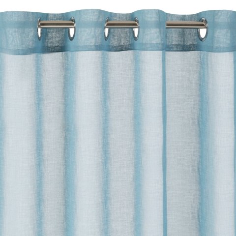 Vorhang JOLIE1 türkis 135x250 Ösen