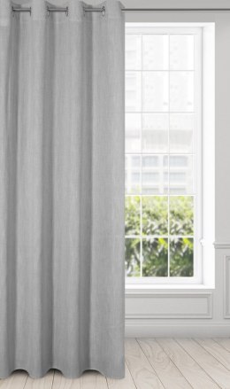 Vorhang JUDYTA silber 140x270 Ösen