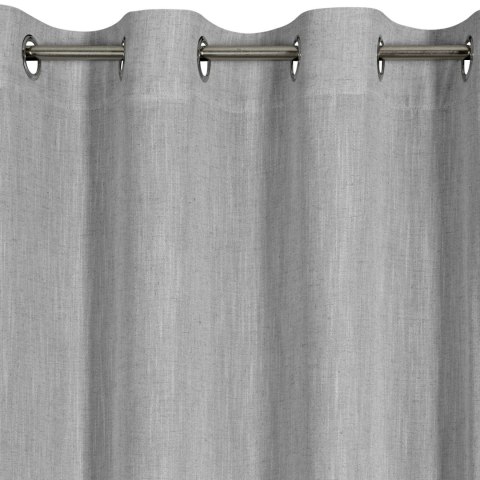 Vorhang JUDYTA silber 140x270 Ösen