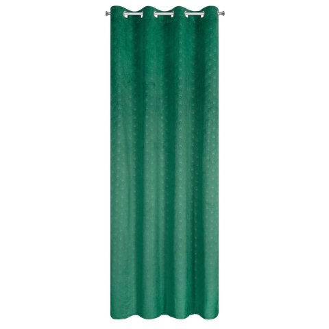 Vorhang JULIA dunkelgrün 140x250 Ösen