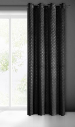 Vorhang JULIA schwarz 140x250 Ösen