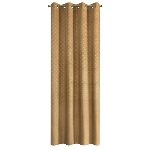 Vorhang JULIA gold 140x250 Ösen
