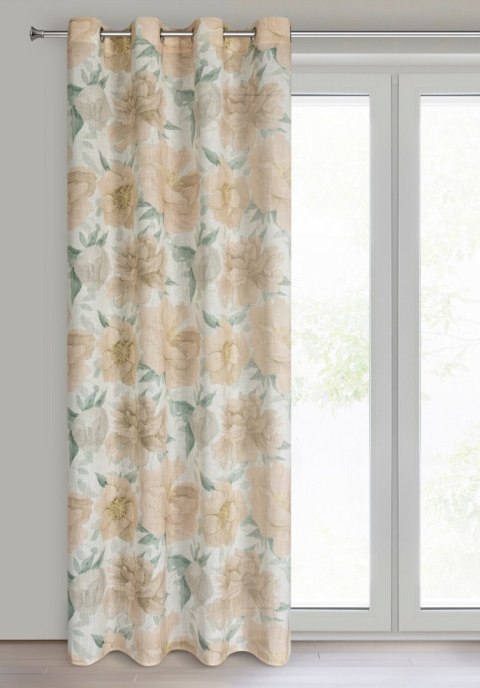 Vorhang KARLA NAT RU 140x250 Ösen