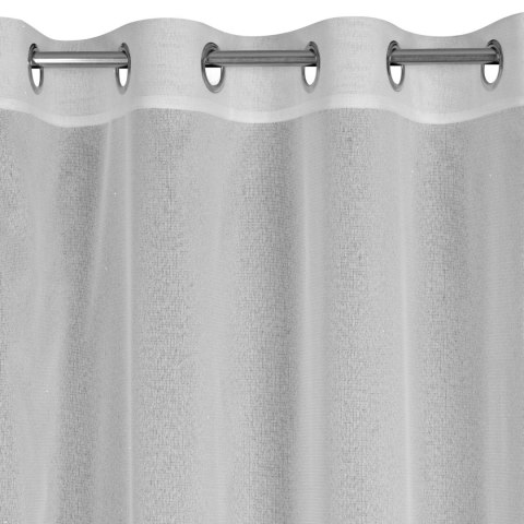Vorhang KEJTI weiß 140x250 Ösen