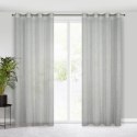 Vorhang KENDAL silber 140x250 Ösen