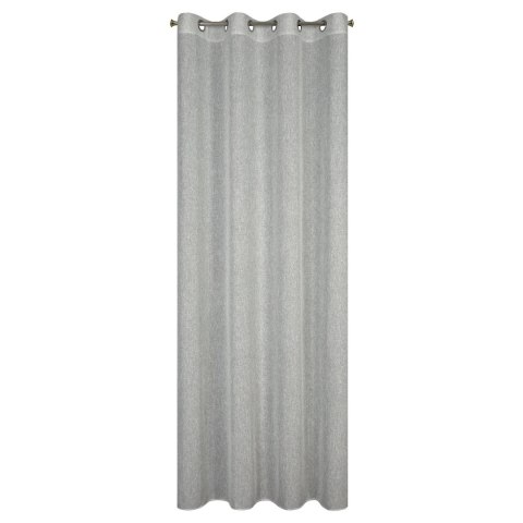 Vorhang KENDAL silber 140x250 Ösen