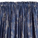 Vorhang KORNELIA dunkelblau 140x270 Kräuselband
