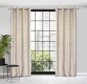 Vorhang LAURA creme gold 140x250 Ösen
