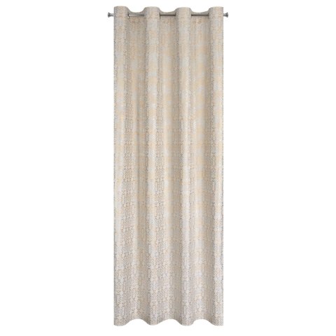 Vorhang LAURA creme gold 140x250 Ösen