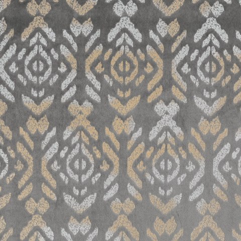 Vorhang LAURA stahl gold 140x250 Ösen