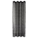 Vorhang LAUREL schwarz 140x250 Ösen