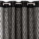 Vorhang LAUREL schwarz 140x250 Ösen