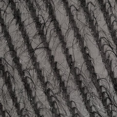 Vorhang LAUREL schwarz 140x250 Ösen