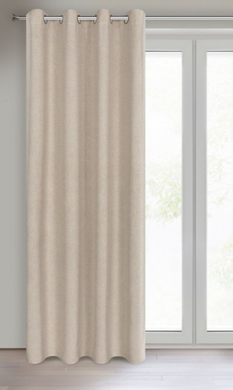 Vorhang LIDIA beige 140x250 Ösen