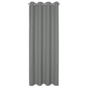 Vorhang LIDIA silber 140x250 Ösen