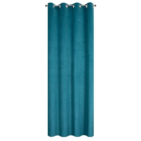 Vorhang LILI dunkelblau 140x250 Ösen