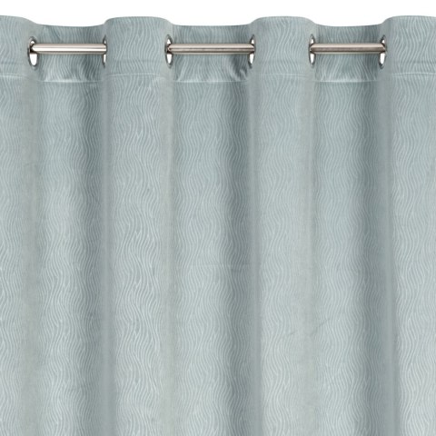 Vorhang LILI blau 140x250 Ösen