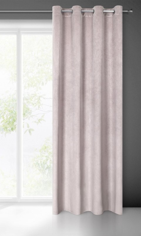 Vorhang LILI altrosa 140x250 Ösen