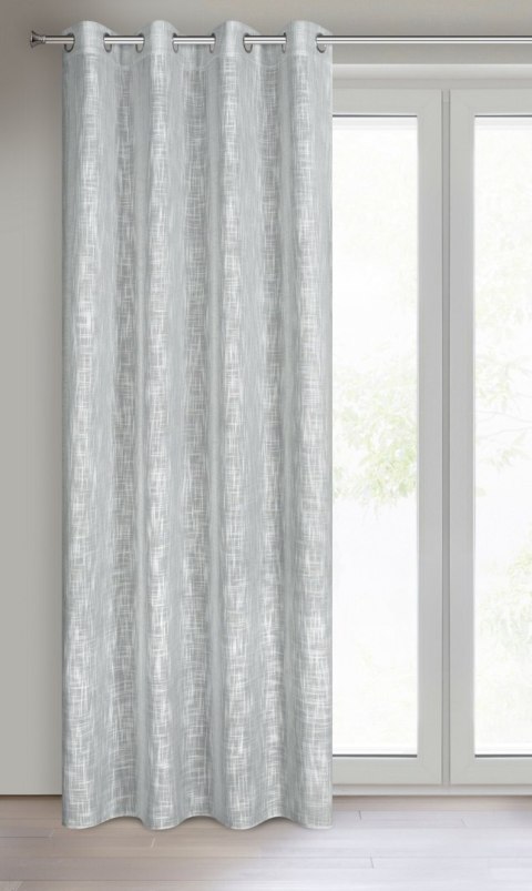 Vorhang LIREN silber 140x250 Ösen