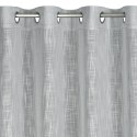 Vorhang LIREN silber 140x250 Ösen