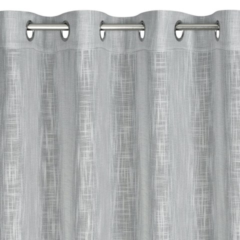 Vorhang LIREN silber 140x250 Ösen