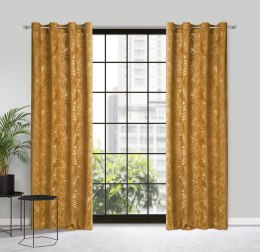 Vorhang LIVIA honig 140x250 Ösen