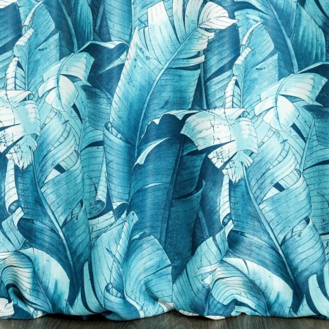 Vorhang LIZBONA blau 140x250 Ösen