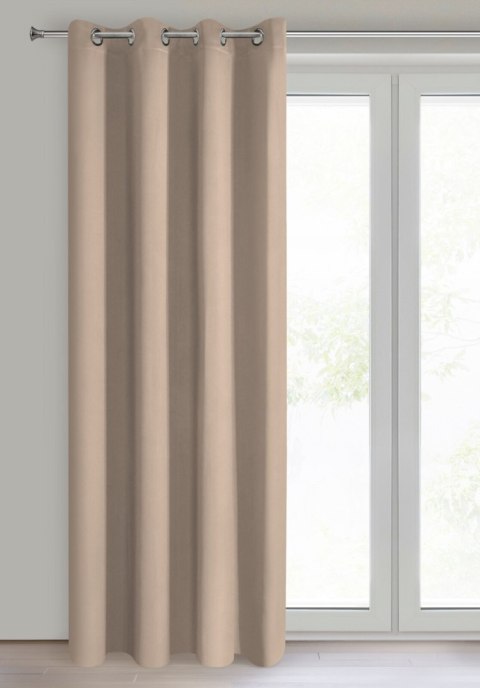 Vorhang LOGAN beige 135x250 Ösen